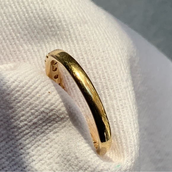 Riviera Pavé Diamond Ring In 18k Yellow Gold (1/2 Ct. Tw.) - Picture 10 of 16